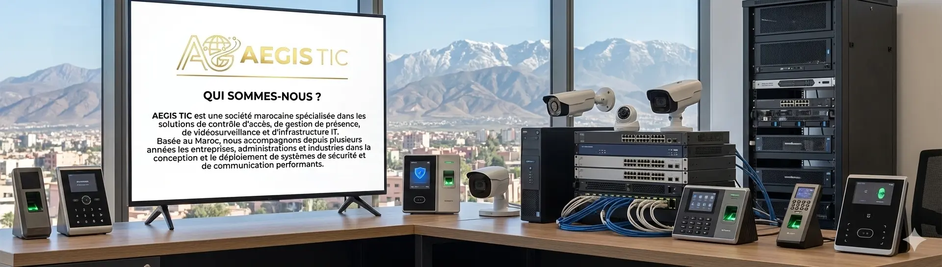 À Propos de NAZER TECH — Expertise en sécurité électronique au Maroc