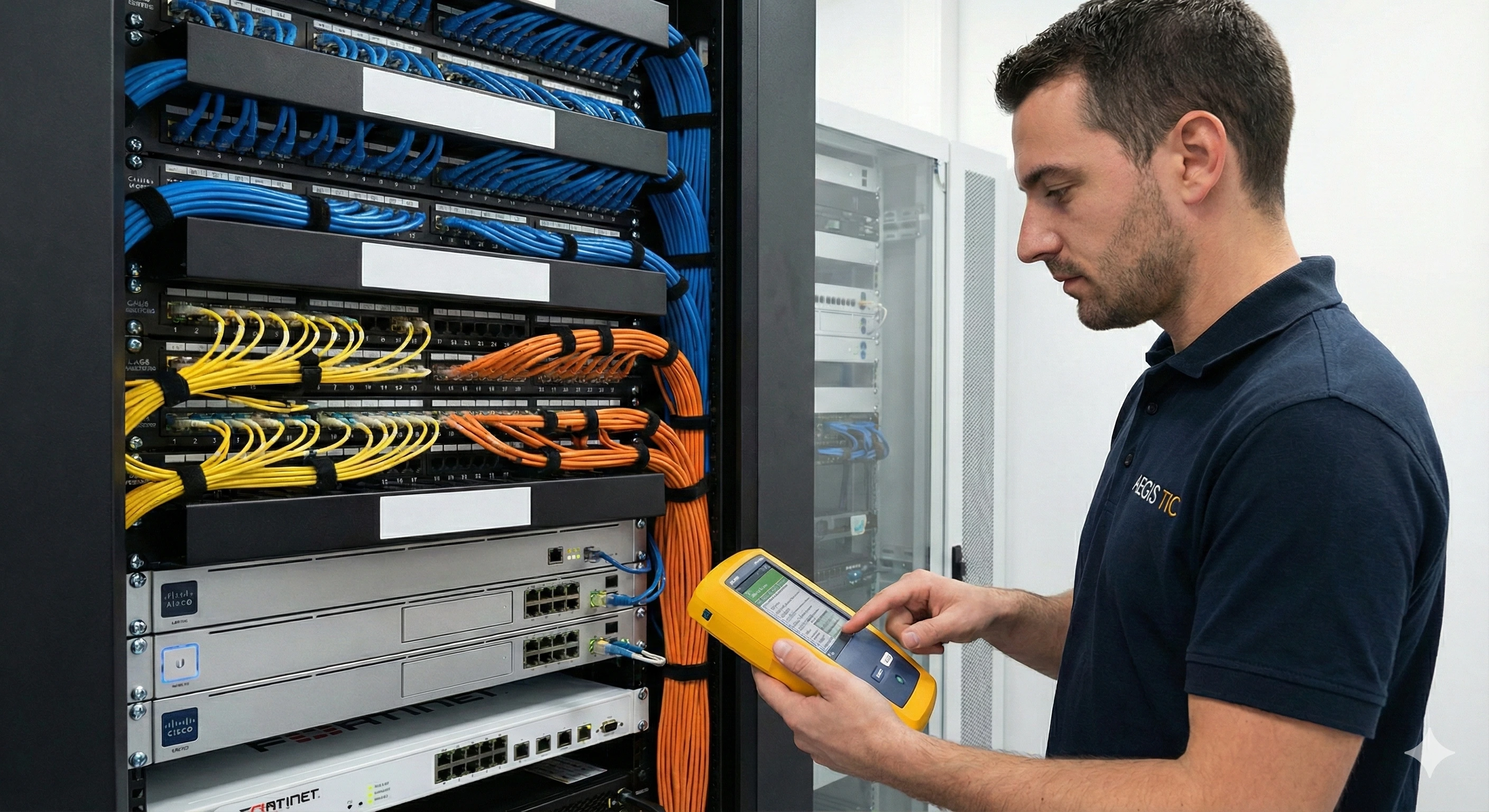 Infrastructure r&eacute;seau IT professionnelle NAZER TECH