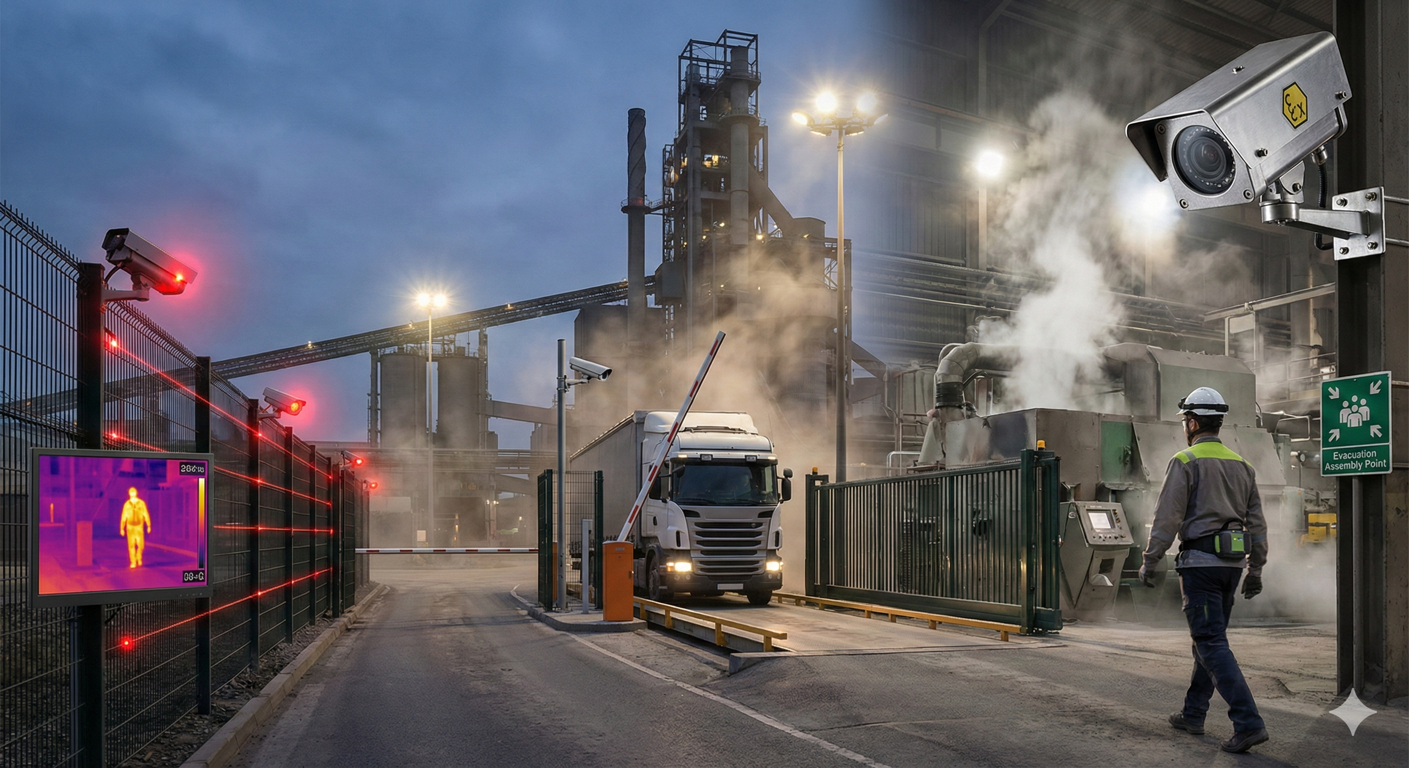 Solutions de s&eacute;curit&eacute; industrielle et logistique